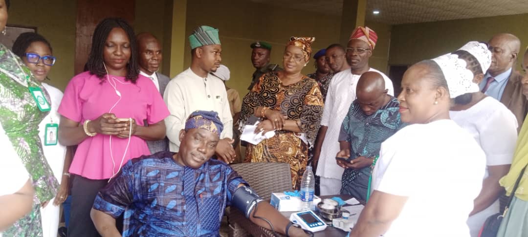 OGUN SPEAKER ENJOINS RESIDENTS TO TAKE ADVANTAGE OF ON-GOING FREE HEALTH SCREENING