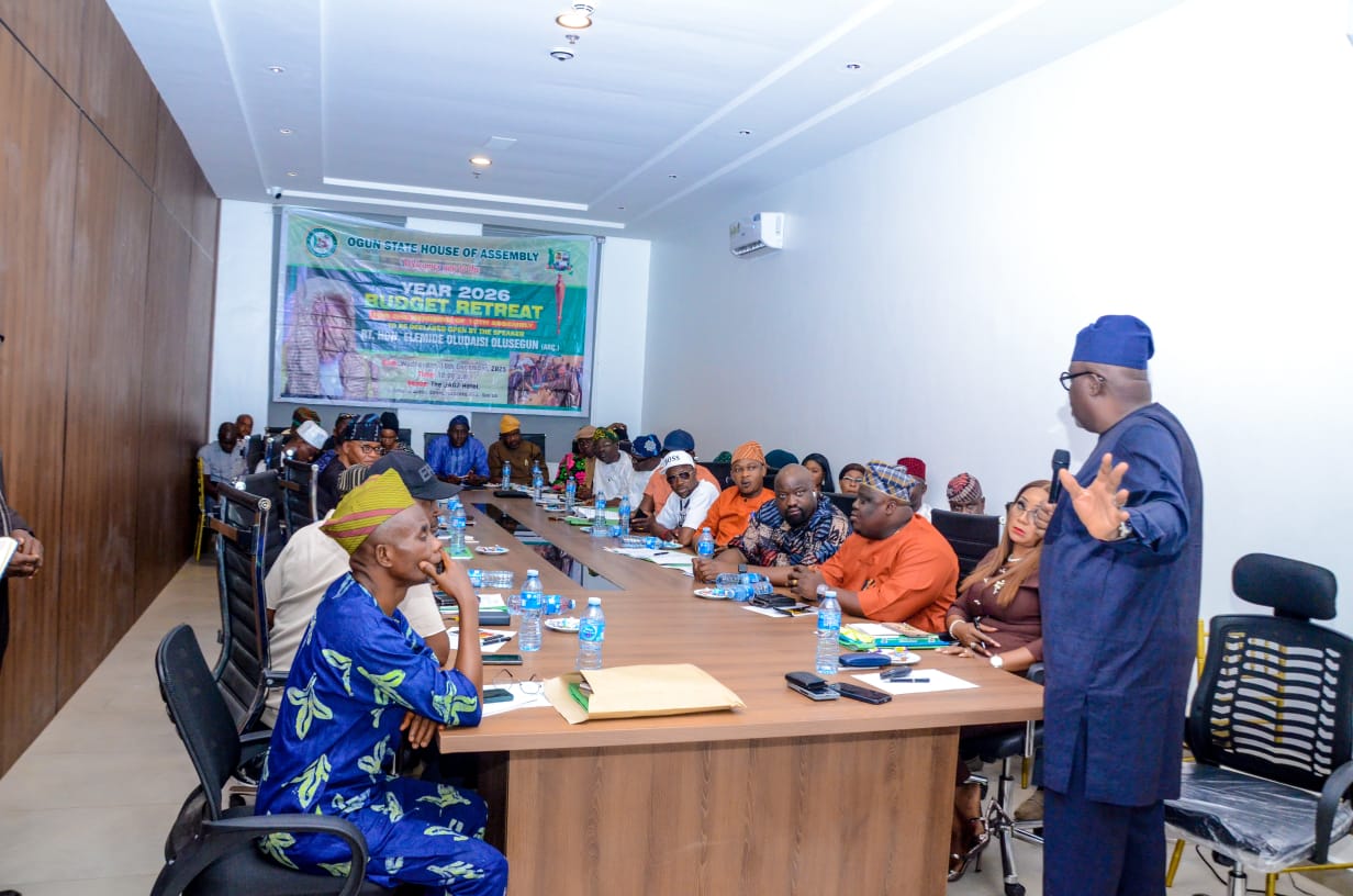 BUDGET RETREAT: OGUN LAWMAKERS ENGAGE CHIEF ECONOMIC ADVISER, BUDGET COMMISSIONER, OTHERS, CONSIDER 2026 BUDGET COMPONENTS